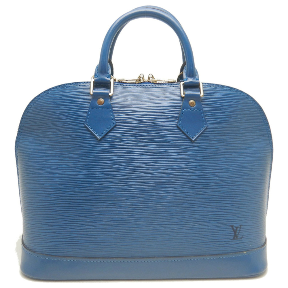 LOUIS VUITTON Epi Alma PM M52145 Handbag, Toledo Blue, Women's, 254397